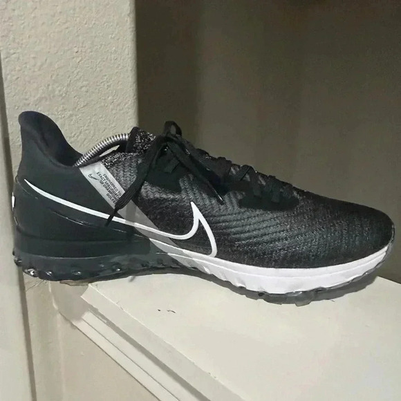 Nike Air Zoom Infinity Tour Black Platinum CT0540-001 Golf Shoes Mens Size 11.5 - Picture 5 of 9